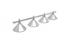Светильник Prestige Silver 4 плафона Светильник Prestige Silver 4 плафона
