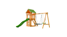 Детский игровой комплекс UNIX Kids (6 in 1) Light Green
